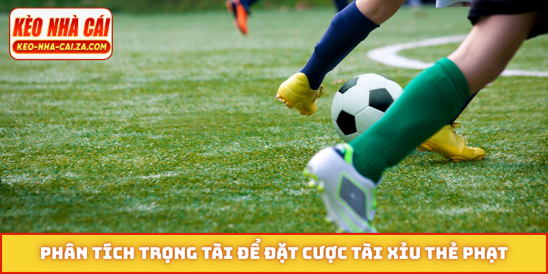 Phân tích trọng tài để đặt cược tài xỉu thẻ phạt